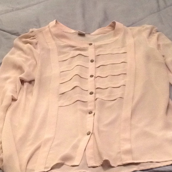 Forever 21 Long sleeve button down blouse - Picture 1 of 3